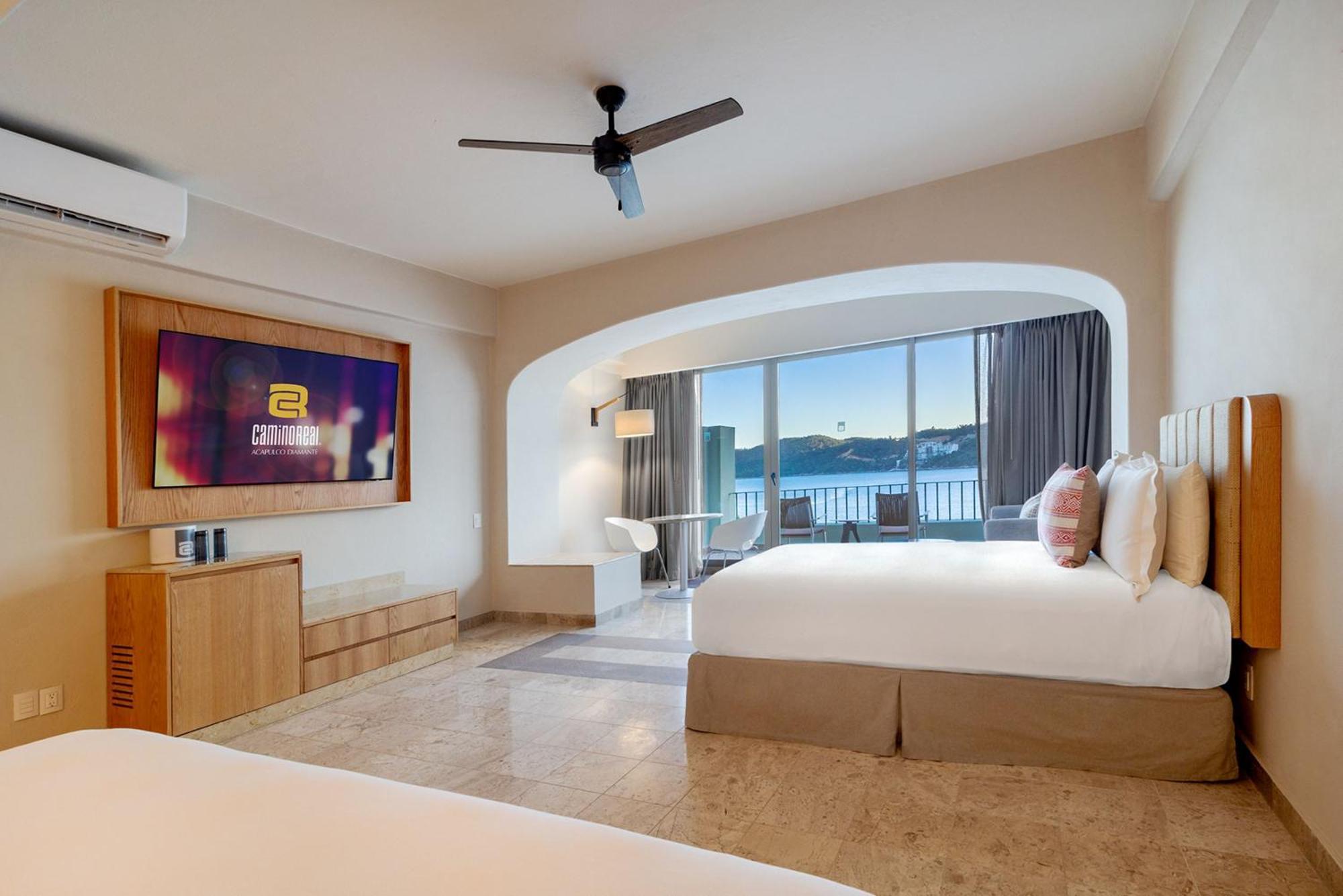Отель Camino Real Acapulco Diamante Экстерьер фото Deluxe Oceanfront King
