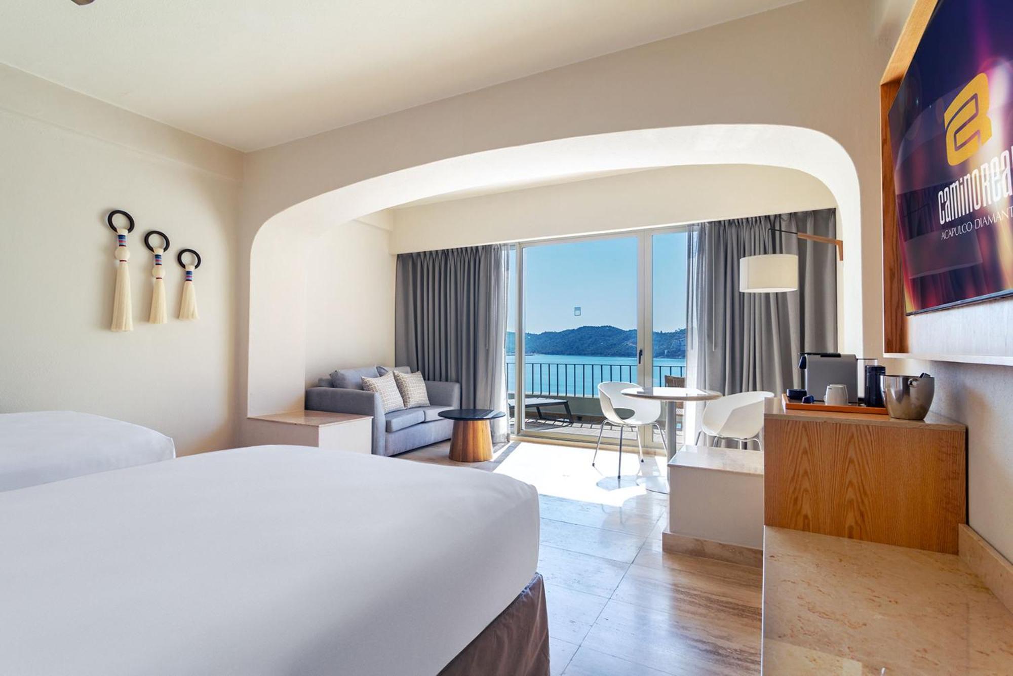 Отель Camino Real Acapulco Diamante Экстерьер фото Deluxe room